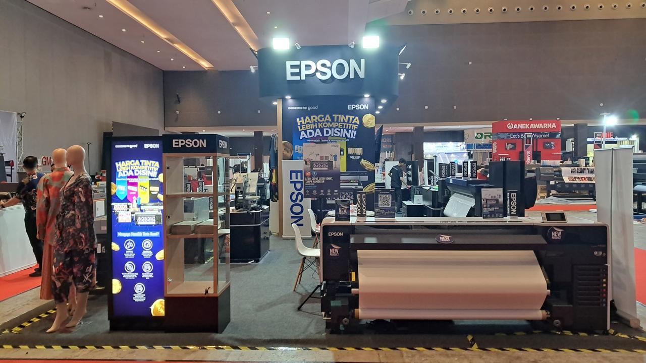 Epson Luncurkan Printer Dye Sublimation Berkecepatan Tinggi Bantu